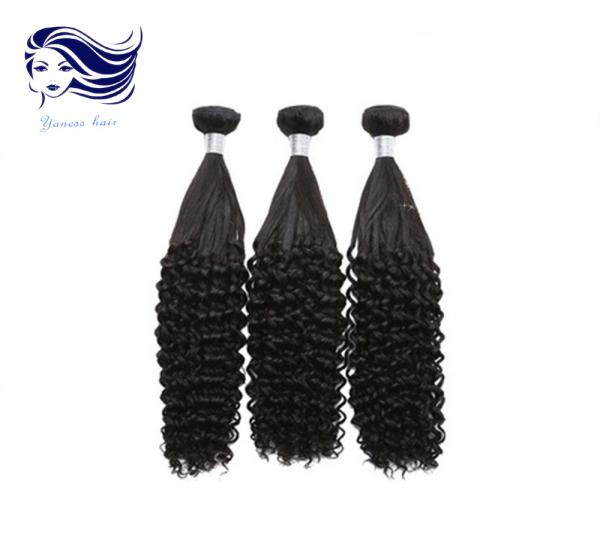 Aunty brasileiro Funmi Cabelo Tecelagem, cabelo natural das ondas Bouncy fracas