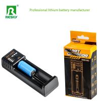 Chargeur de cellule rechargeable intelligent pour batterie au lithium-ion 14500 18500 18650 26650