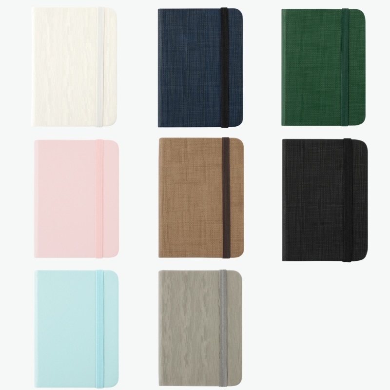 Portable A7 Pocket Notebook with PU Leather Cover, Custom Logo Available