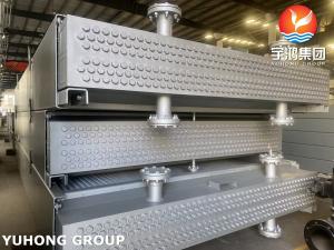 Plug Type Industrial Air Cooled Heat Exchanger Petrochemical And Oil Refineries