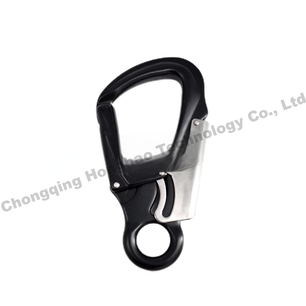 Galvanized Hardware Climbing Carabiner 35KN Aviation Aluminum Outdoor Hook Safety Lock Mountaineering Gear