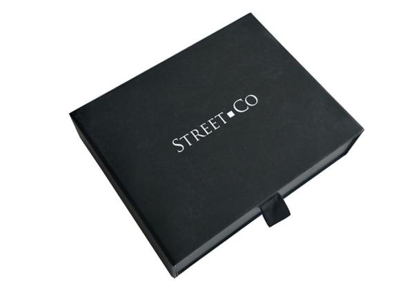 Clothes Shirt Packaging Custom Slide Boxes Spot UV Material Surface Personalised