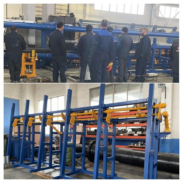 Industrial Cold Drawn Bench 245 Bar 5.5m/Min Speed Robust Frame And Structure