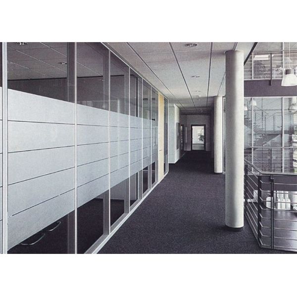 Decorative Acid Etched Glass Panels Translucent Frosted Float Glass For Stair
