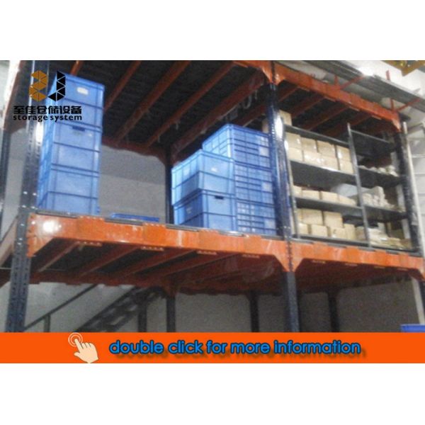 2 Layer Building Mezzanine Floor Heavy Duty Steel Mezzanine Structure Metal