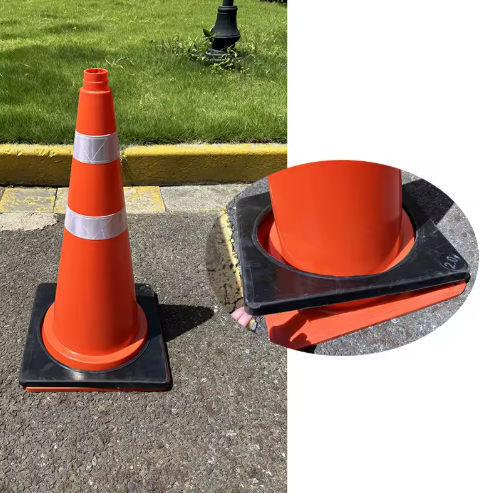 2kg Recycled Rubber Traffic Cone Weight for Enhanced Stability and Heavy-Duty Use