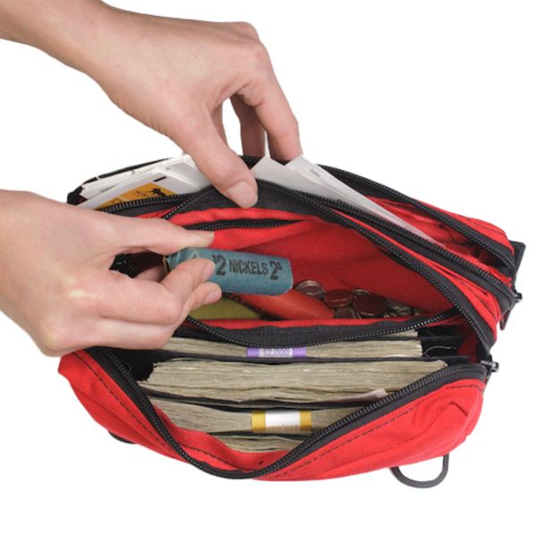 NAUGHTY BAG POCKET CHANGE BAG LARGE CAPACITY NYLON FANNY PACK - CUSTOM MADE