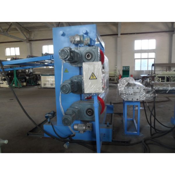 Architectural PVC Plastic Sheet Production Line Double Screw Extrusion Machine