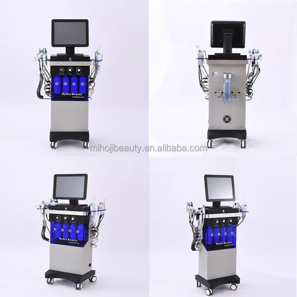 Skin Tightening And Whitening 14 In 1 Hydrafacial Machine Diamond Microdermabrasion