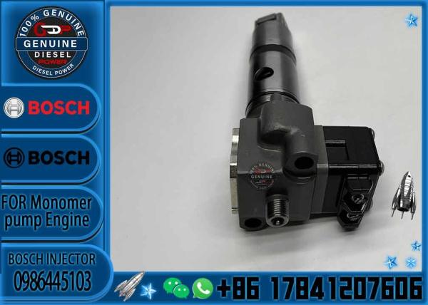 Conjunto de inyectores de combustible de ferrocarril común originales o OEM 0986445102 0986445103 0986455002 107755-0420 109962-0020