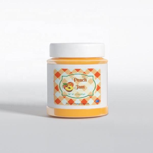 Personalized Food Stickers Roll Sauce Labels Customized Die Cutting Square Paper