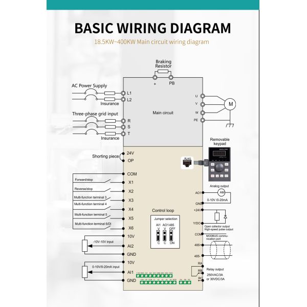 ISO Stable Single To 3 Phase Converter 208-240V/380-480V Durable