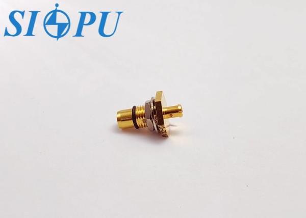 BMA Male RF Coaxial Connector – Screw Mount Receptacle, Compatible with CXN3506 Cable