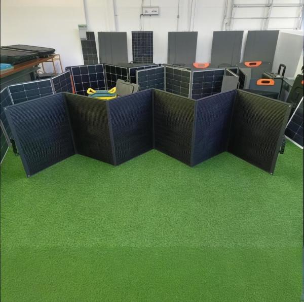 MC4 Cable ETFE Solar Panel 400W Waterproof 6 Fold With For RV And Off Grid for Wholesale and OEM Use