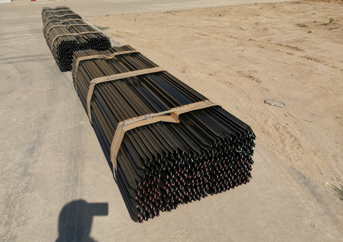 a pintura preta galvanizada 30*30*3.0mm dos piquetes da estrela revestiu a altura de 1000mm