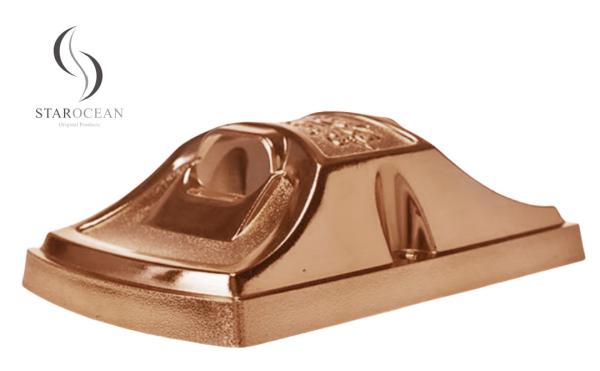 Material reciclado de bronze PP Corno de caixão Acessórios funerários Bronze 8# B