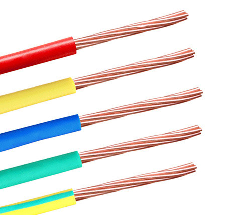 Customized 2.5mm 4mm 6mm 10mm 450/750V Copper PVC Insulated Coiled Power Cord Electric Wire