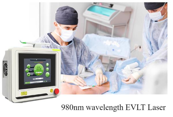 Portable 980nm Medical Diode Laser Treatment Machine For Greater Saphenous Vein