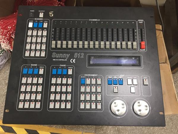 Professional Sunny 512 Controller DMX 512 Console Pro Stage Lighting with MA Command Wing