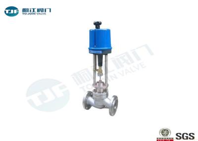 Electric Actuated Sleeve Steam Control Valve Class 600 LB Stainless 316 Made