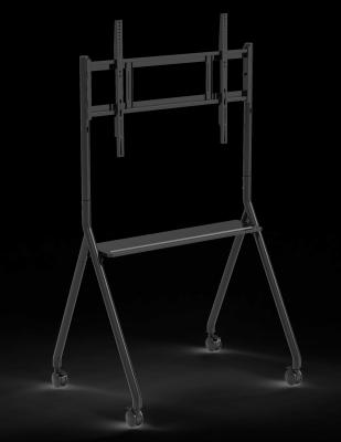New Arrive Interactive Whiteboard Stand Movable 42 To 75 Inch TV Monitor Lifting Mobile Stand Max Bearing 60KGS Powerfull Wheels Easy Move For Interactive Whiteboard Mobile Stand