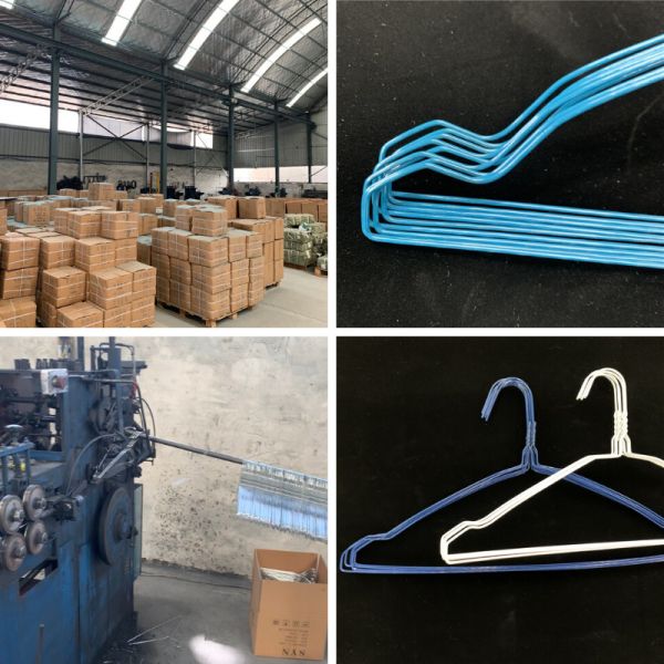 500pcs Per Carton Multi-Purpose White Metal Hangers for Organized and Tidy Closets