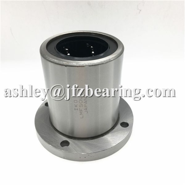 IKO LMF50UU 50mm x 80mm x 100mm Round Flange Linear Bushing Ball Bearing,IKO Brand