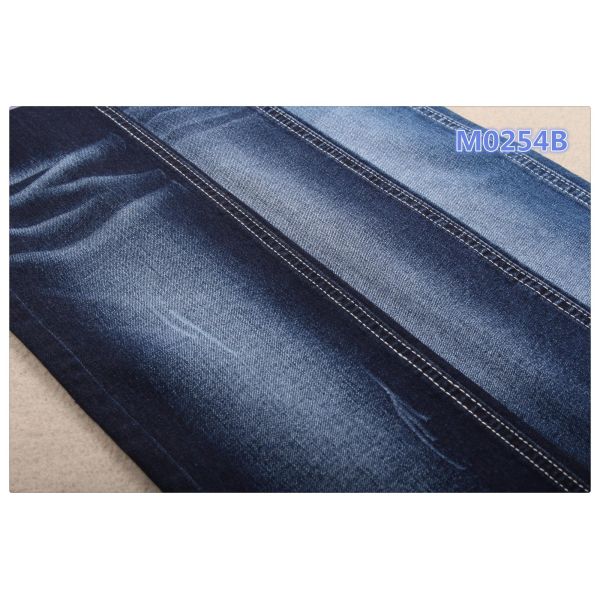 Satin Wholesales  Denim Fabric Cotton Elastic Satin Denim Jeans Fabric Prices