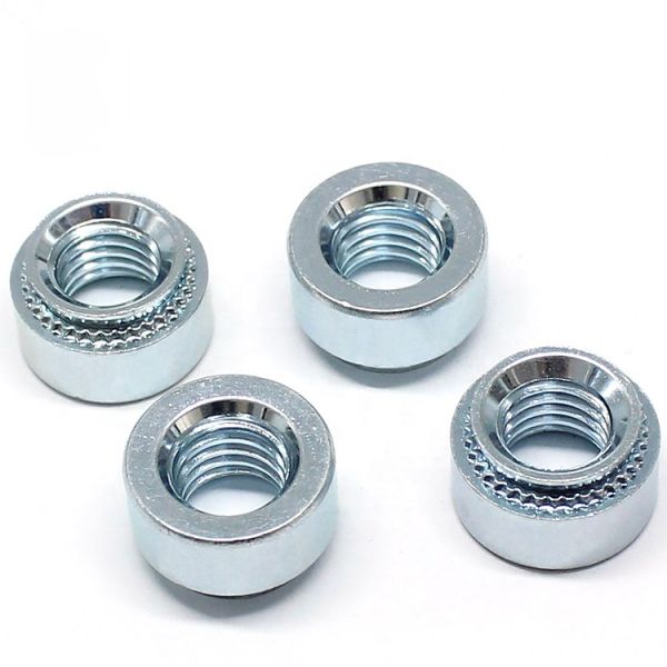 Carbon Steel Zinc Plating Self Clinching Nuts M5 M6 M8 M10 M12 High Strength Locking