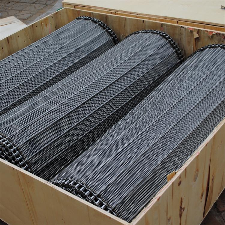 Heat Resistant Baking Oven Mesh Conveyor Belt 304 Stainless Steel Wire Belt for Bread Baking