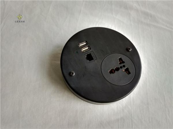 1 Plug Safe Accessories  220V , Black Usb Power Strip 12 Mouths Guarantee