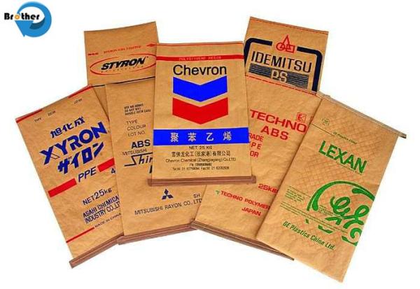 Kraft Paper Sack Bags with PP Woven Laminated for Packing Flour, Powder Chemical, Sugar