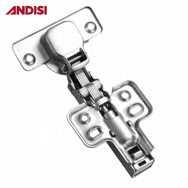 Self Closing Hydraulic Door Hinge Half Overlay Panel Size k 3-7mm Soft Close Hinge