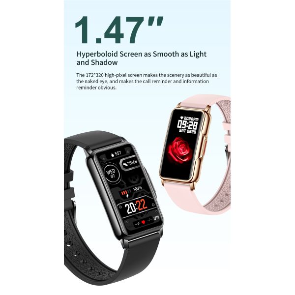 Eraysun 2025 New Smart Watches Ladies Message Push Pressure Tracker Sport Bracelet Waterproof Men Women Smartwatch