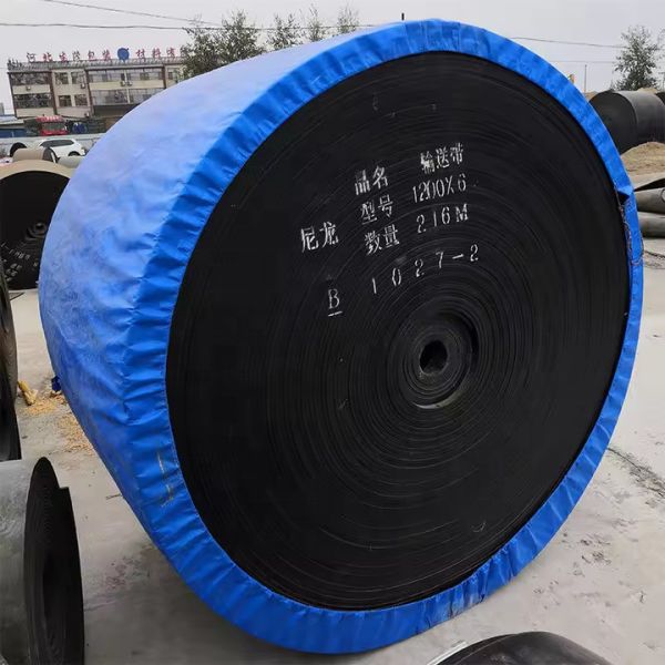 Black Anti-tear Steel Cord Conveyor Belt ST1000 Wire Rope Conveyor Belt For Heavy-Duty Applications