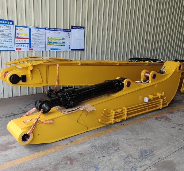 Top No.1 Pilão de motorista para escavadeira escavadeira folha Pilão de motorista Boom Pilão hidráulico Pilão de motorista Boom braço escavadeira Long Boom