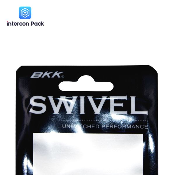Zipper Top Resealable Bags With Window Hot Pressing Electronic Product Packaging