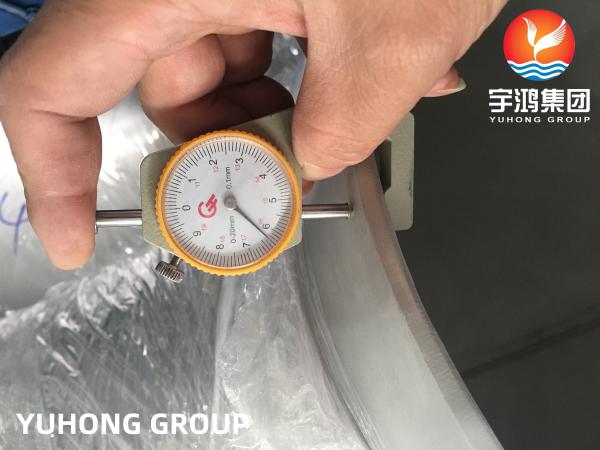 Do cotovelo de aço dos encaixes 90°/45° da solda de extremidade de ASME SA403 WP316L raio longo