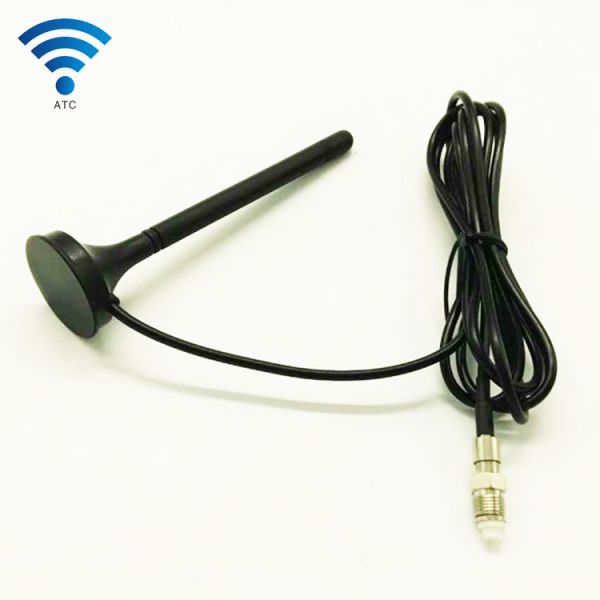 Black GSM / UMTS Magnetic Base Antenna Car Whip Use with FEM Connector