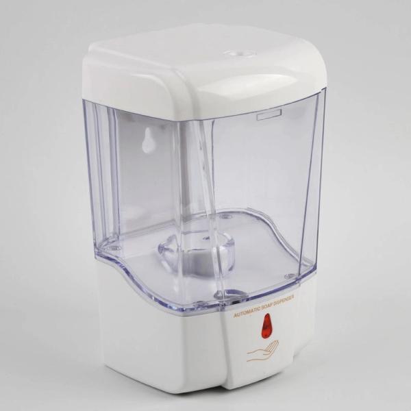 Public no touch Wall Mount Soap Dispenser Sensor Hands Silicone Soap liquid Dispenser Alcohol Hand Dispenser