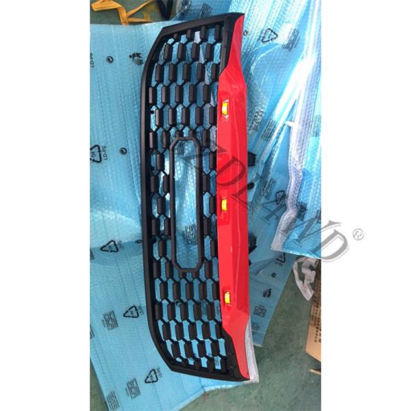 Engrene o preto exterior do Abs da malha da grade da parte dianteira da substituição da tampa para Toyota Hilux Vigo 2012+