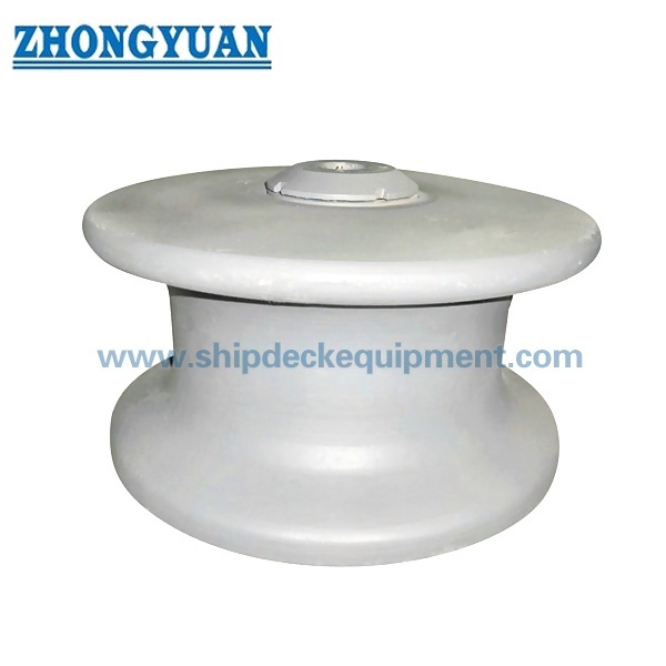 Marine Cast Steel Mooring Roller Button | CB/T 3861 Type B Open Type Single Roller