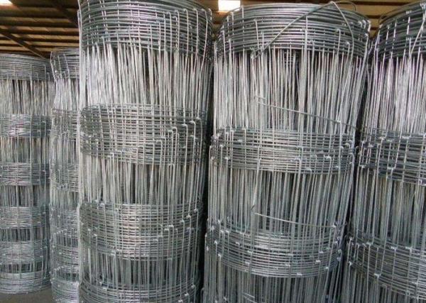 Security Sheep / Cattle Wire Fence Rust Resistance Customized Size