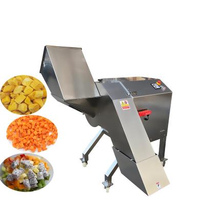 Industrial Root Vegetable Dicer Machine Fruit Tomato Onion Aloe Potato Cutter