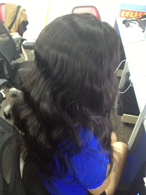 Virgin Human Hair Front Lace Wigs