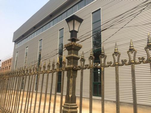 Outdoor Decor Cast Iron Fence Street Decoration Custom Metal Fence
