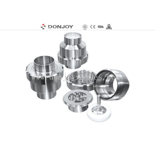 DN50 1,4301 гидровлические задерживающие клапаны, санитарный задерживающий клапан для гидровлической системы