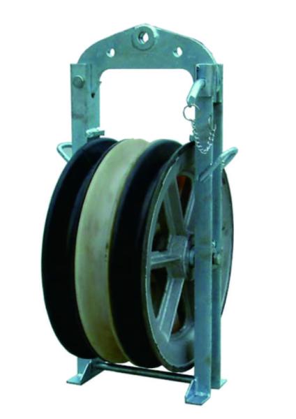 Maestro de alumínio de nylon Block da polia 60KN 660mm de MC