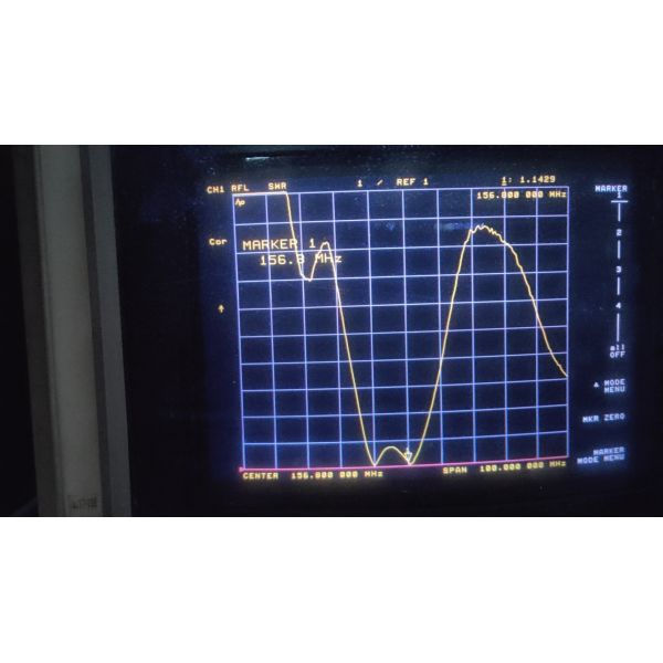 35мм Диаметр VHF стекловолокно Боевая антенна 156-163МГц Морская радиоантенна 5.2М 93 ступени