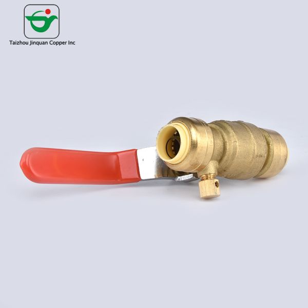 30 Bar MNPT Lead Free Brass Ball Valve Zero Leakage Medium Pressure